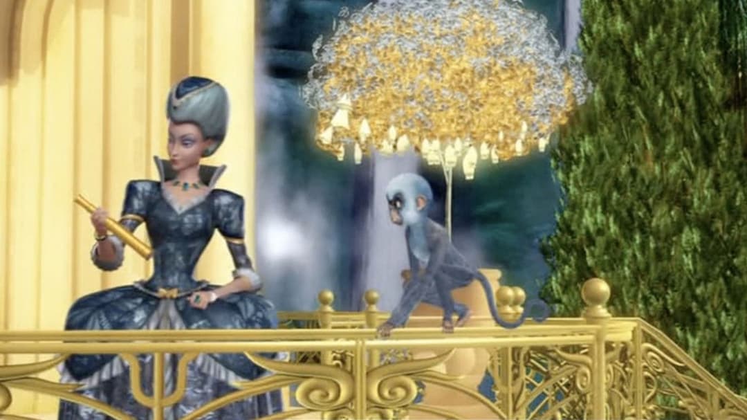 Barbie in the 12 Dancing Princesses backdrop 20