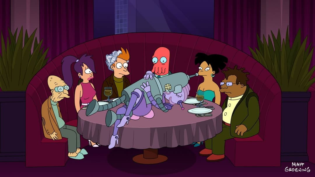 Futurama - Leela und die Enzyklopoden backdrop 2