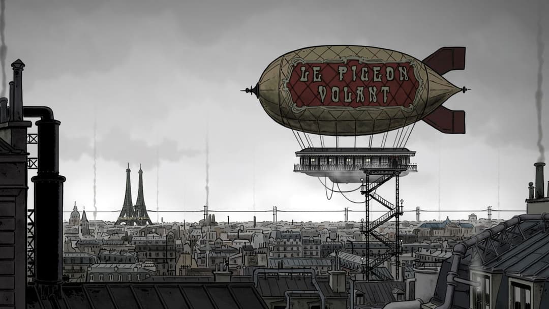 April und die außergewöhnliche Welt backdrop 6