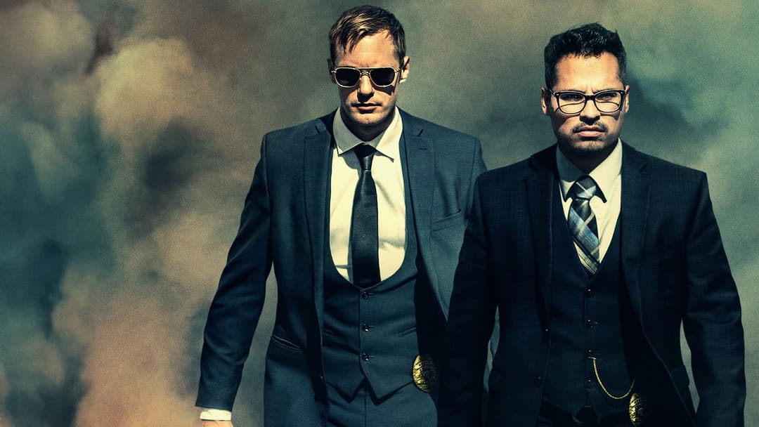 Dirty Cops - War on Everyone backdrop 3