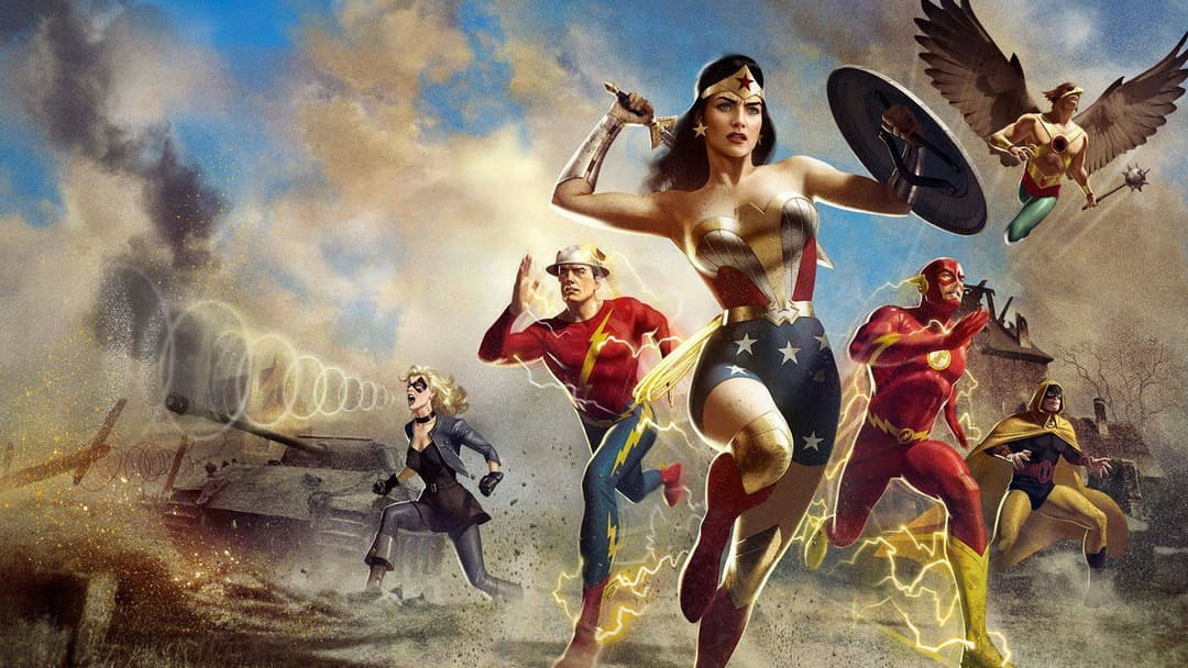 Суспільство Справедливості: Друга світова війна backdrop 5