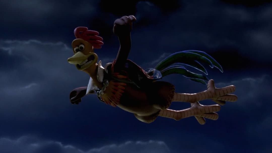 Chicken Run - Hennen rennen backdrop 20