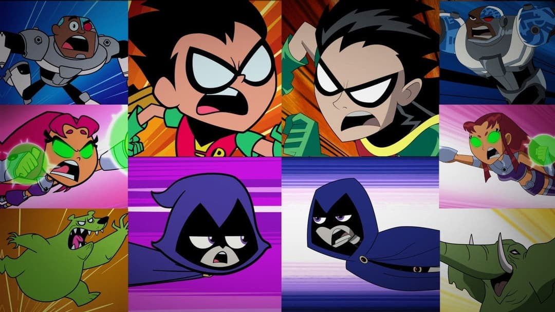 Teen Titans Go! vs. Teen Titans backdrop 7