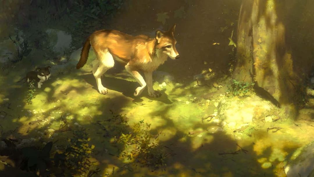 Croc-Blanc backdrop 15