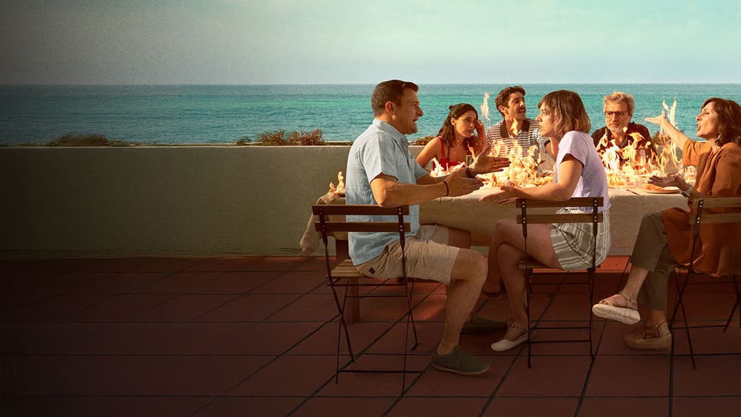 Casa en flames backdrop 6