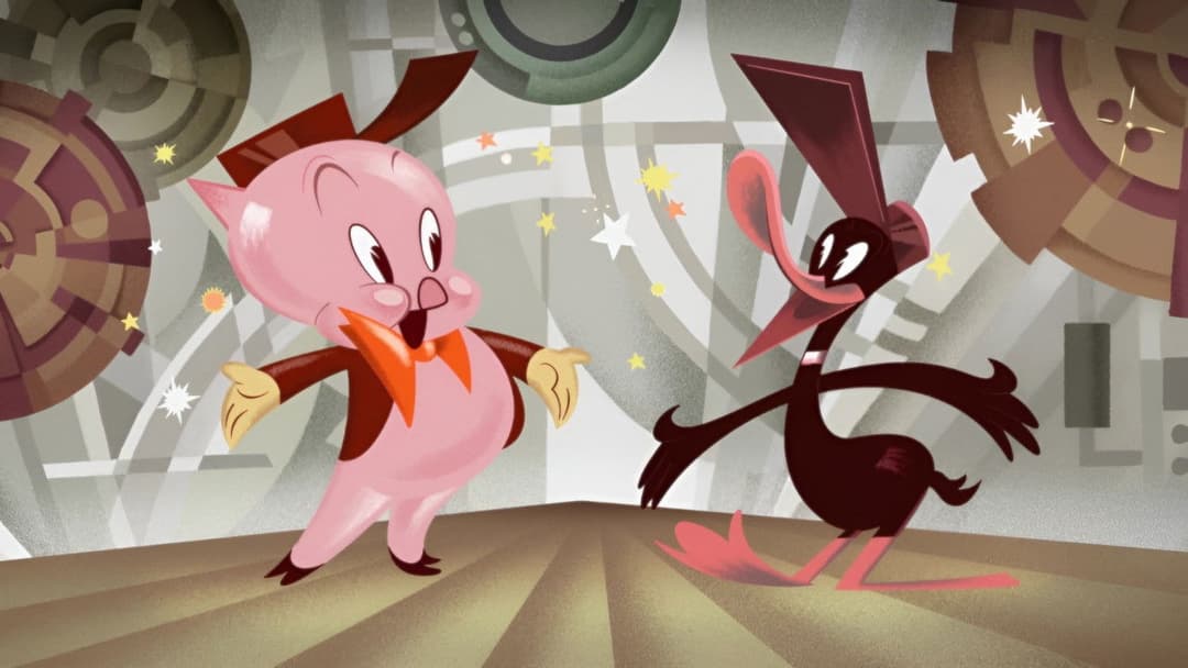 Ein klebriges Abenteuer: Daffy Duck und Schweinchen Dick retten den Planeten backdrop 11