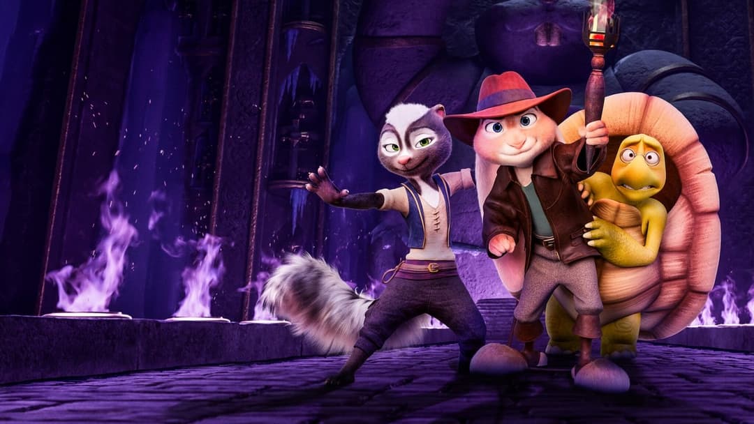 Hühnerhase und der Hamster der Finsternis backdrop 8