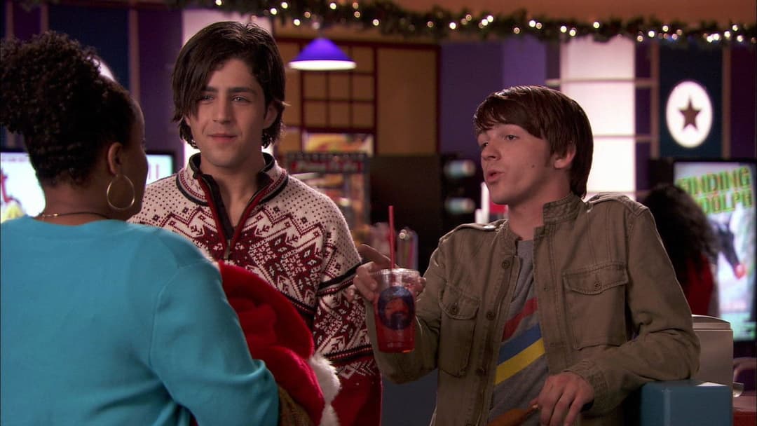 Frohe Weihnachten, Drake & Josh backdrop 4