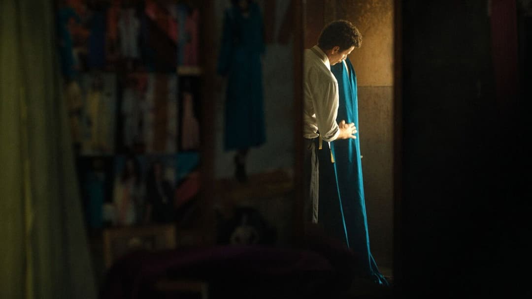 أزرق القفطان backdrop 5