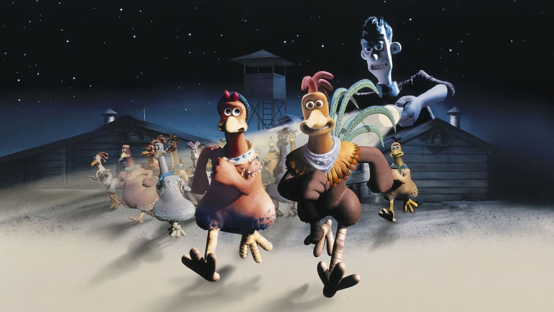 Chicken Run - Hennen rennen backdrop 17