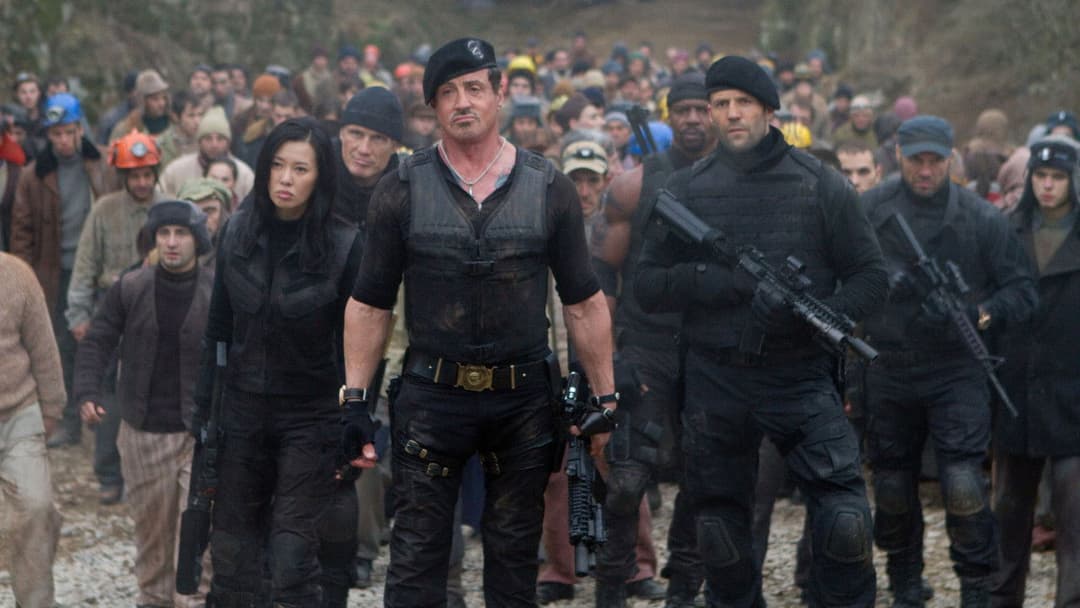 The Expendables 2 backdrop 10