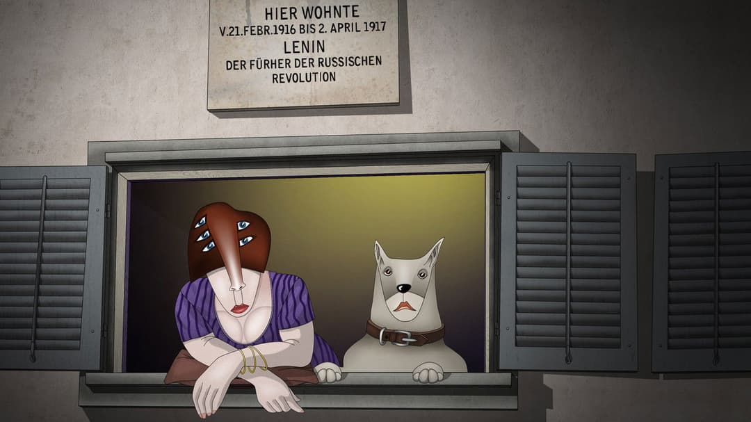 Ruben Brandt Collector backdrop 2