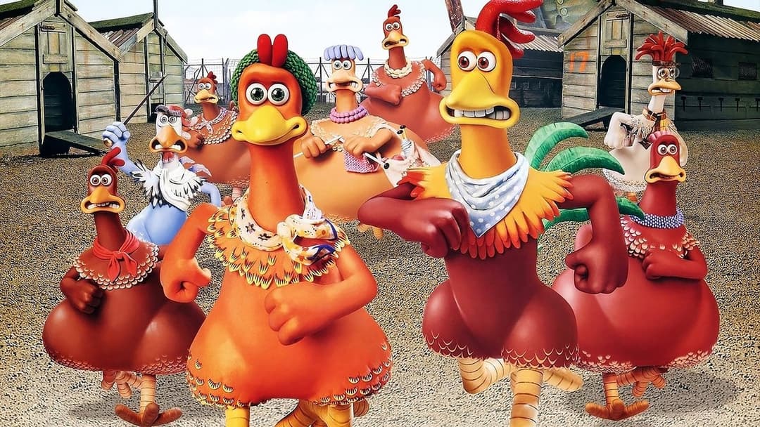 Chicken Run - Hennen rennen backdrop 3