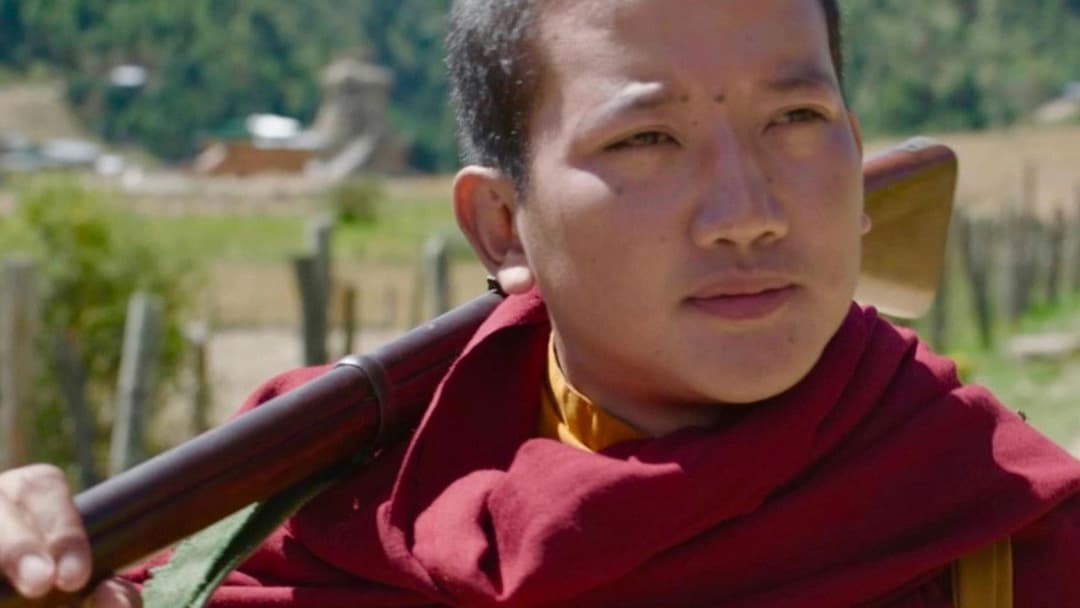 Was will der Lama mit dem Gewehr? backdrop 5