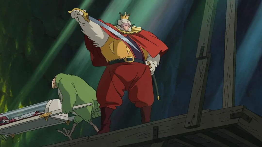 Der Junge und der Reiher backdrop 17