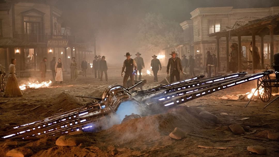 Cowboys & Aliens backdrop 13