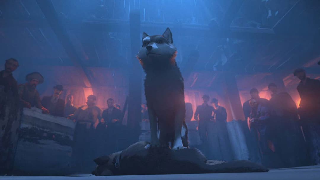 Croc-Blanc backdrop 19