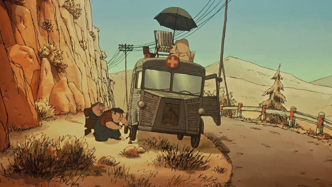 Das große Rennen von Belleville backdrop 2