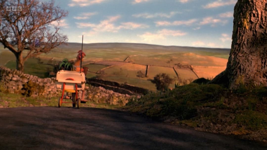 Chicken Run - Hennen rennen backdrop 12