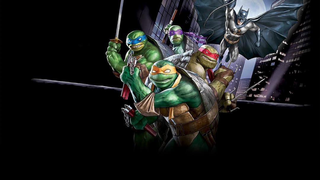 Batman vs. Teenage Mutant Ninja Turtles backdrop 2