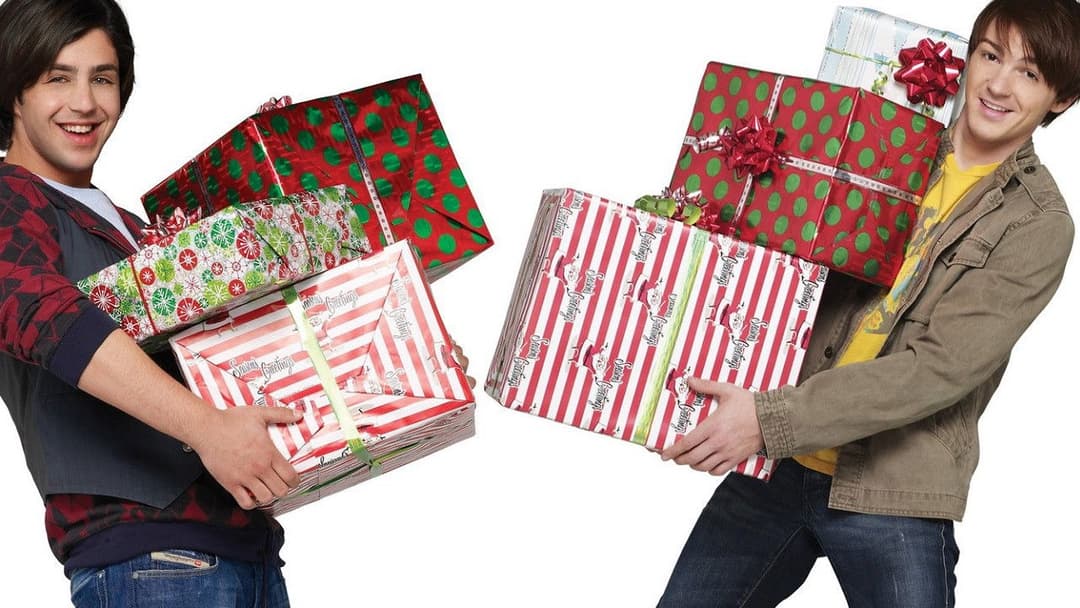 Frohe Weihnachten, Drake & Josh backdrop 3