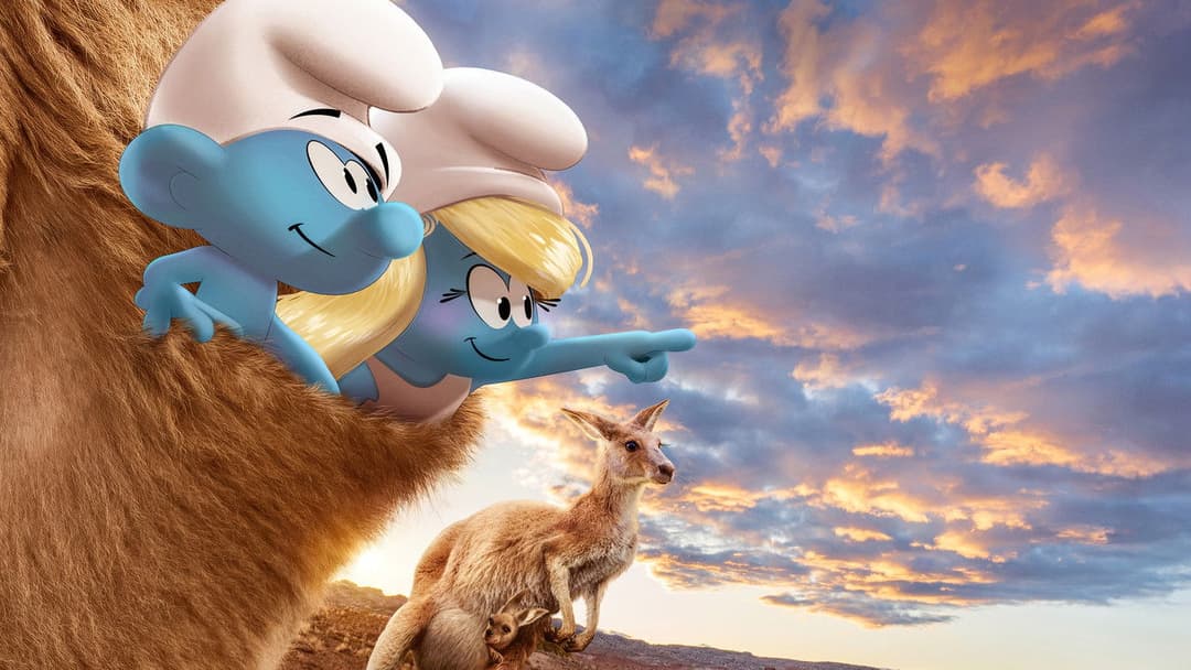 Smurfs backdrop 5