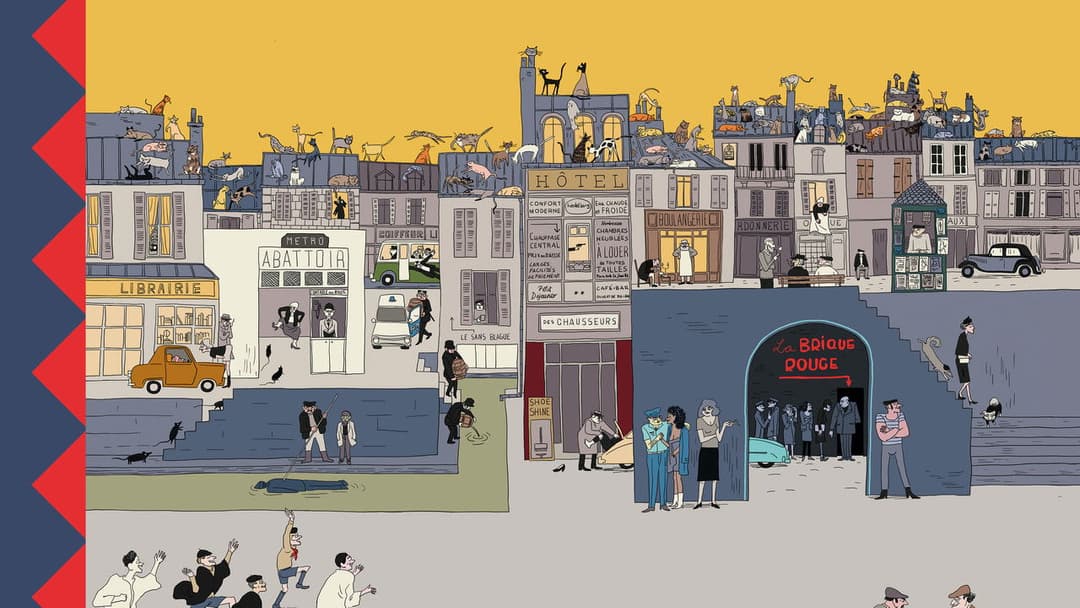 «Французький вісник» від «Ліберті, Канзас Івнінґ Сан» backdrop 16