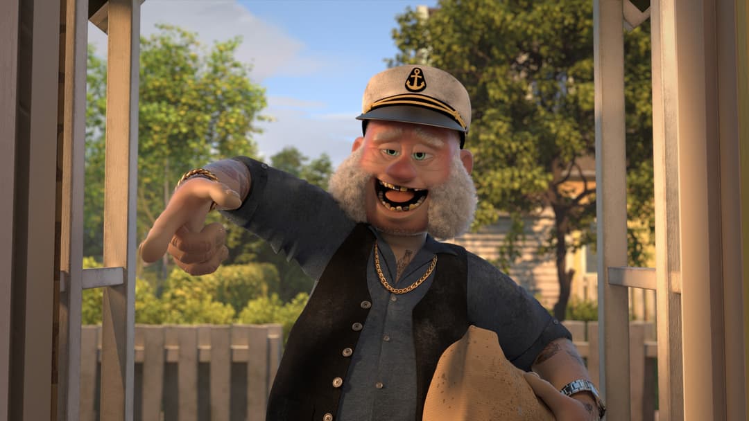 Der karierte Ninja backdrop 6