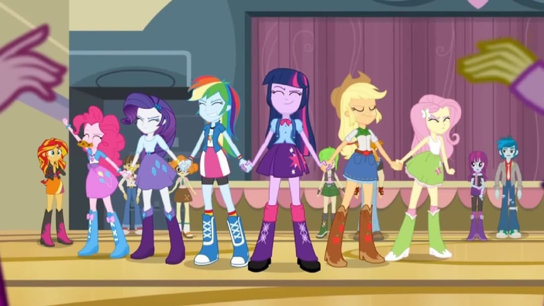 My Little Pony: Equestria Girls - Rainbow Rocks backdrop 15