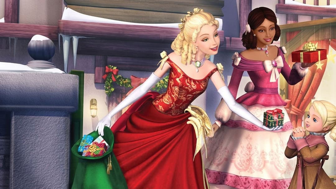 Barbie in 'A Christmas Carol' backdrop 4