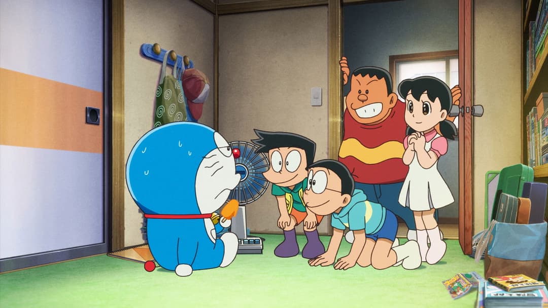 Doraemon the Movie: New Nobita and the Castle of the Undersea Devil backdrop 3