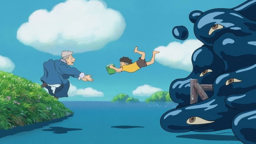 Рибка Поньо на кручі backdrop 13