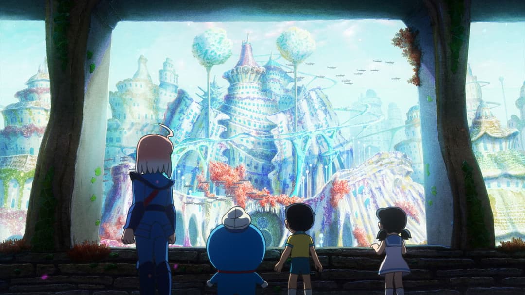 Doraemon the Movie: New Nobita and the Castle of the Undersea Devil backdrop 13