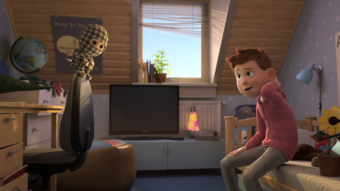 Der karierte Ninja backdrop 13