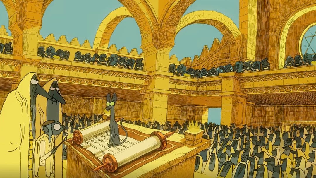 Le Chat du rabbin backdrop 3