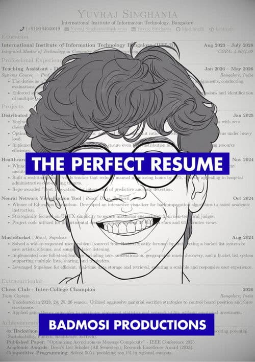 The Perfect Resume