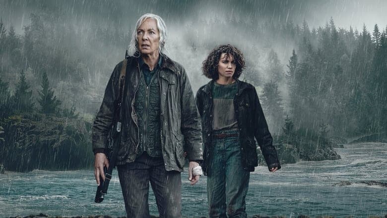 rain-soaked backdrop