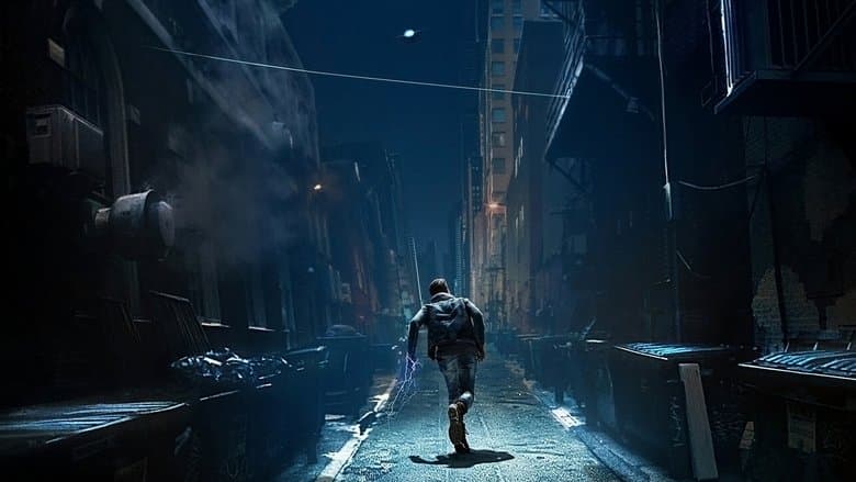 Dystopian Sci-Fi backdrop