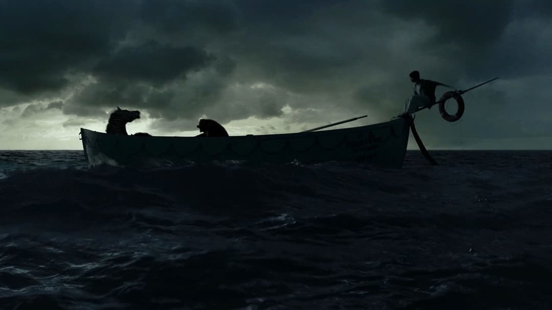 Life of Pi - Schiffbruch mit Tiger backdrop 20