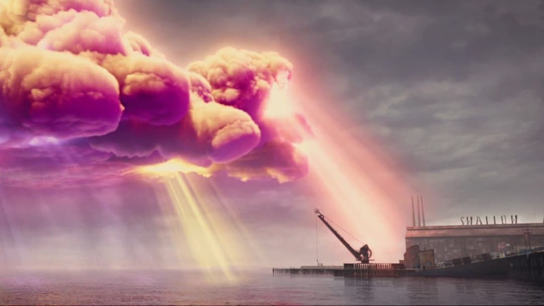 Мінлива хмарність, часом фрикадельки backdrop 17