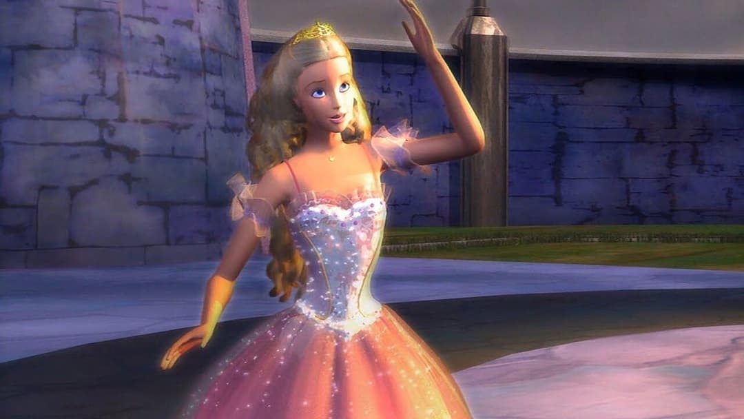 Barbie in the Nutcracker backdrop 7