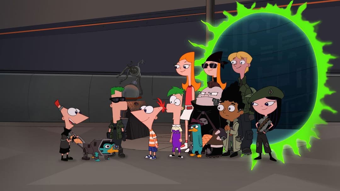 Phineas und Ferb - Quer durch die 2. Dimension backdrop 10