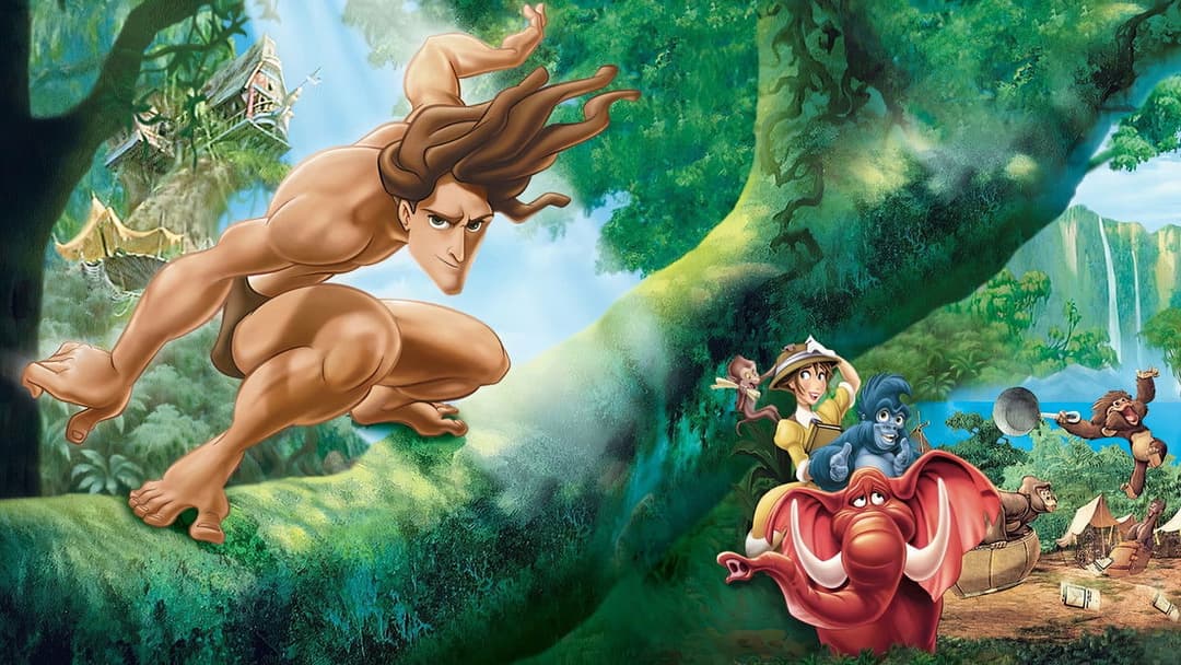 Tarzan backdrop 4