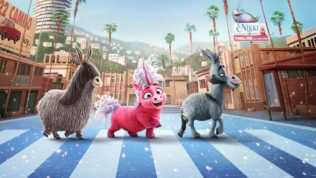 Thelma the Unicorn backdrop 6