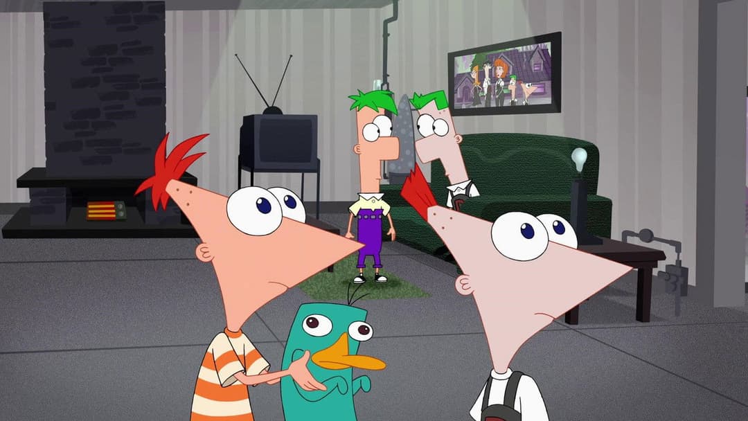 Phineas und Ferb - Quer durch die 2. Dimension backdrop 2