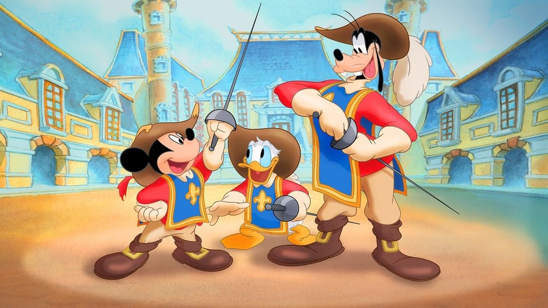 Micky, Donald, Goofy - Die drei Musketiere backdrop 2