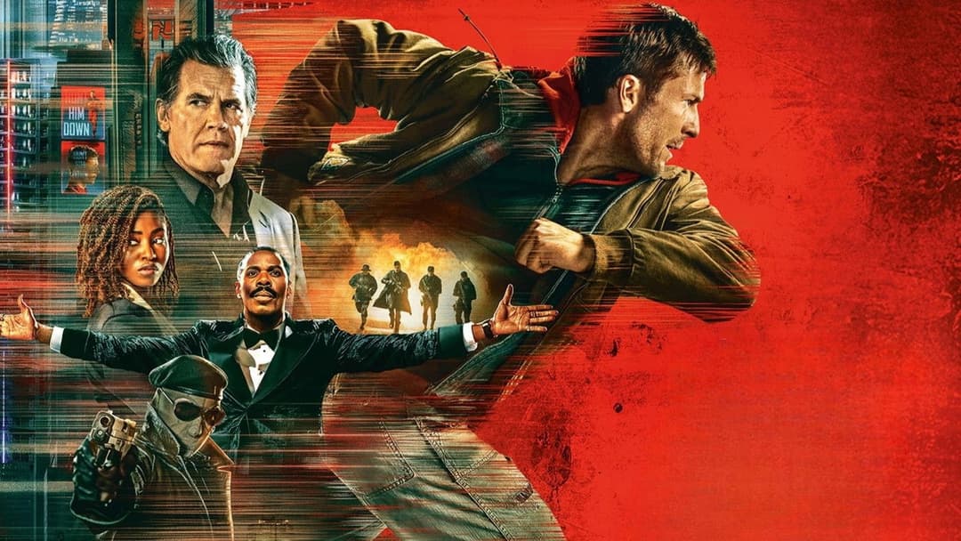 The Running Man backdrop 13