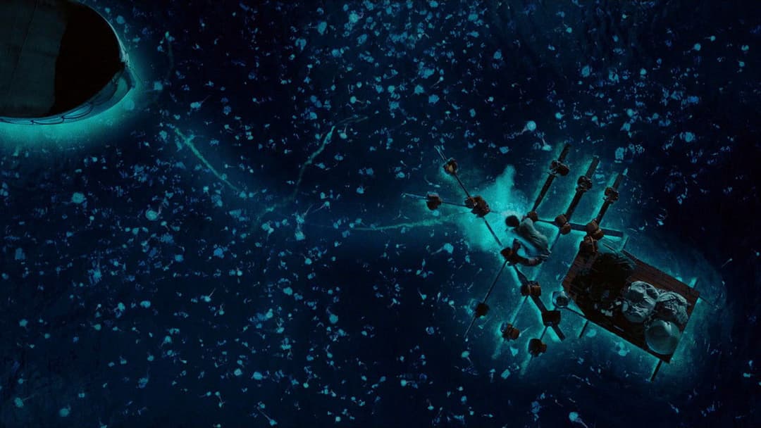 Life of Pi - Schiffbruch mit Tiger backdrop 19