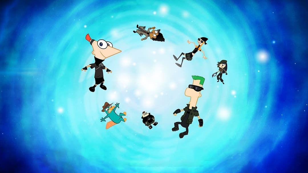 Phineas und Ferb - Quer durch die 2. Dimension backdrop 3