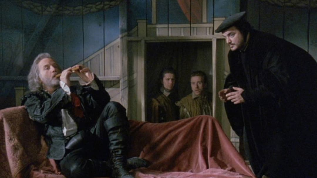 Розенкранц і Гільденстерн мертві backdrop 8